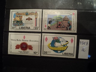 Фото марки Либерия 1987г *