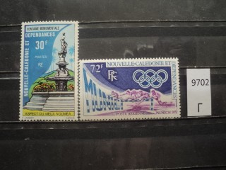 Фото марки Франц. Новая Каледония 1972г *