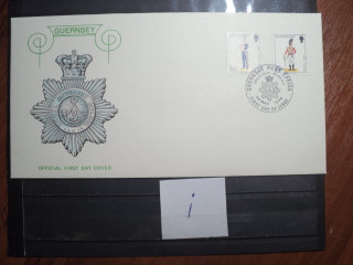 Фото марки Брит. Герсей 1976г конверт FDC