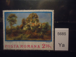 Фото марки Румыния 1974г **