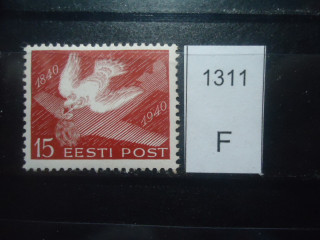 Фото марки Эстония 1940г *