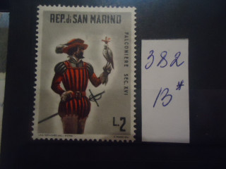 Фото марки Сан Марино 1961г **