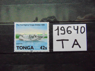 Фото марки Тонга 1989г **