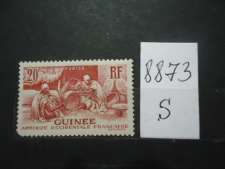Фото марки Франц. Гвинея 1938г **