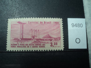 Фото марки Бразилия 1960г *
