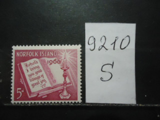 Фото марки Норфолк остров 1960г (4€) **