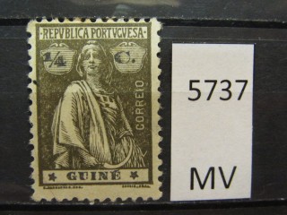 Фото марки Португальская Гвинея 1914г *