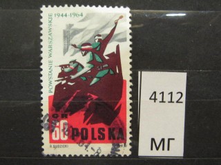 Фото марки Польша 1964г