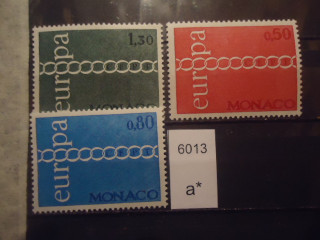 Фото марки Монако серия 1971г **
