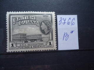 Фото марки Брит. Гвиана 1954г **