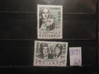 Фото марки Гватемала 1992г **