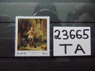 Фото марки Аландские Острова марка 1996г **