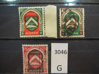 Фото марки Алжир 1947г