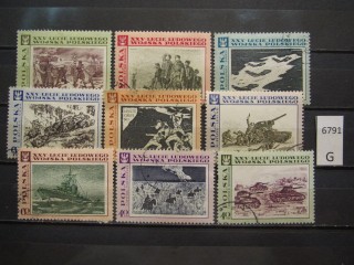 Фото марки Польша 1968г серия