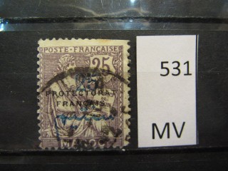 Фото марки Франц. Марокко 1914г