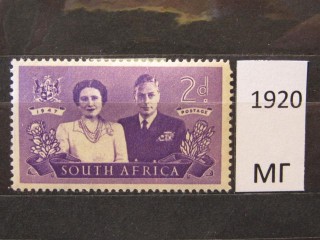 Фото марки Южная Африка 1947г *