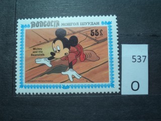 Фото марки Монголия 1983г **