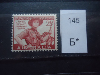 Фото марки Австралия 1948г **