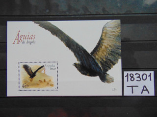 Фото марки Ангола блок 2003г **