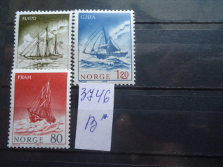 Фото марки Норвегия 1972г **