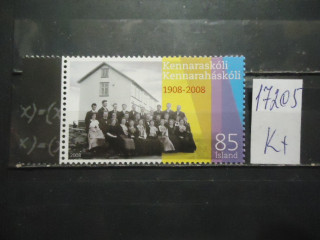 Фото марки Исландия 2008г **