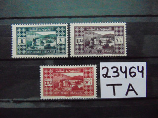 Фото марки Ливан серия 1939г **