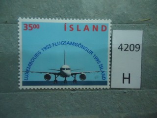 Фото марки Исландия 1995г *