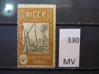 Фото марки Франц. Нигер 1921г *