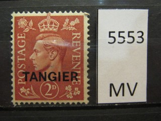 Фото марки Британский Танжер 1950г *
