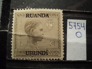 Фото марки Руанда-Урунди 1927г *
