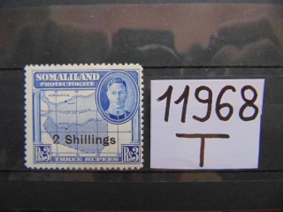 Фото марки Британское Сомали 1951г *
