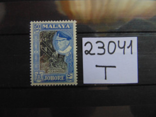 Фото марки Британская Малайя 1960г **
