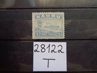 Фото марки Британское Науру 1924г *