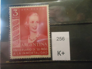 Фото марки Аргентина 1954г **