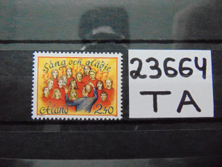 Фото марки Аландские Острова марка 1996г **