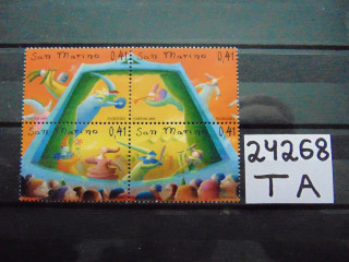 Фото марки Сан Марино серия 2003г **