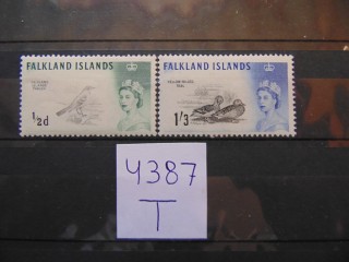 Фото марки Фалклендские острова 1961г **