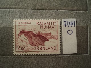 Фото марки Гренландия 1982г **