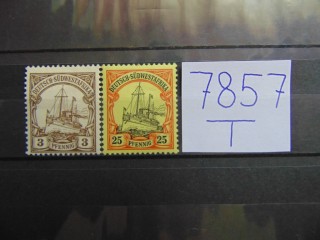 Фото марки Немецкая Юго-западная Африка 1901г *