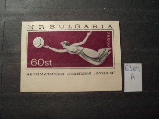 Фото марки Болгария 1966г блок **