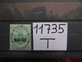 Фото марки Британский Невис 1916г **