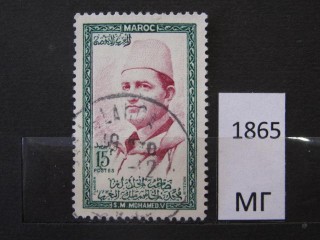 Фото марки Марокко 1956г