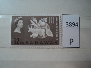 Фото марки Брит. Саравак 1963г *