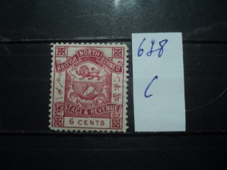 Фото марки Северное Борнео 1888г