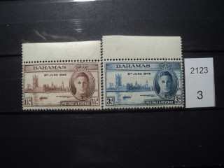 Фото марки Брит. Багамские острова 1946г **