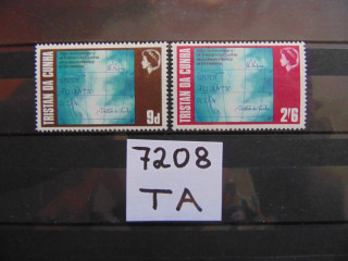 Фото марки Британский Тристран Да Кунья 1968г **