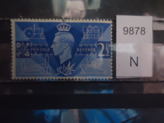 Фото марки Великобритания 1946г *
