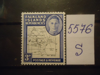 Фото марки Фолклендские острова 1946г **