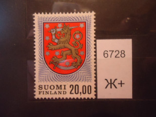 Фото марки Финляндия 1978г (10€) **