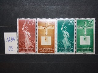 Фото марки Испанская Гвинея 1958г серия **